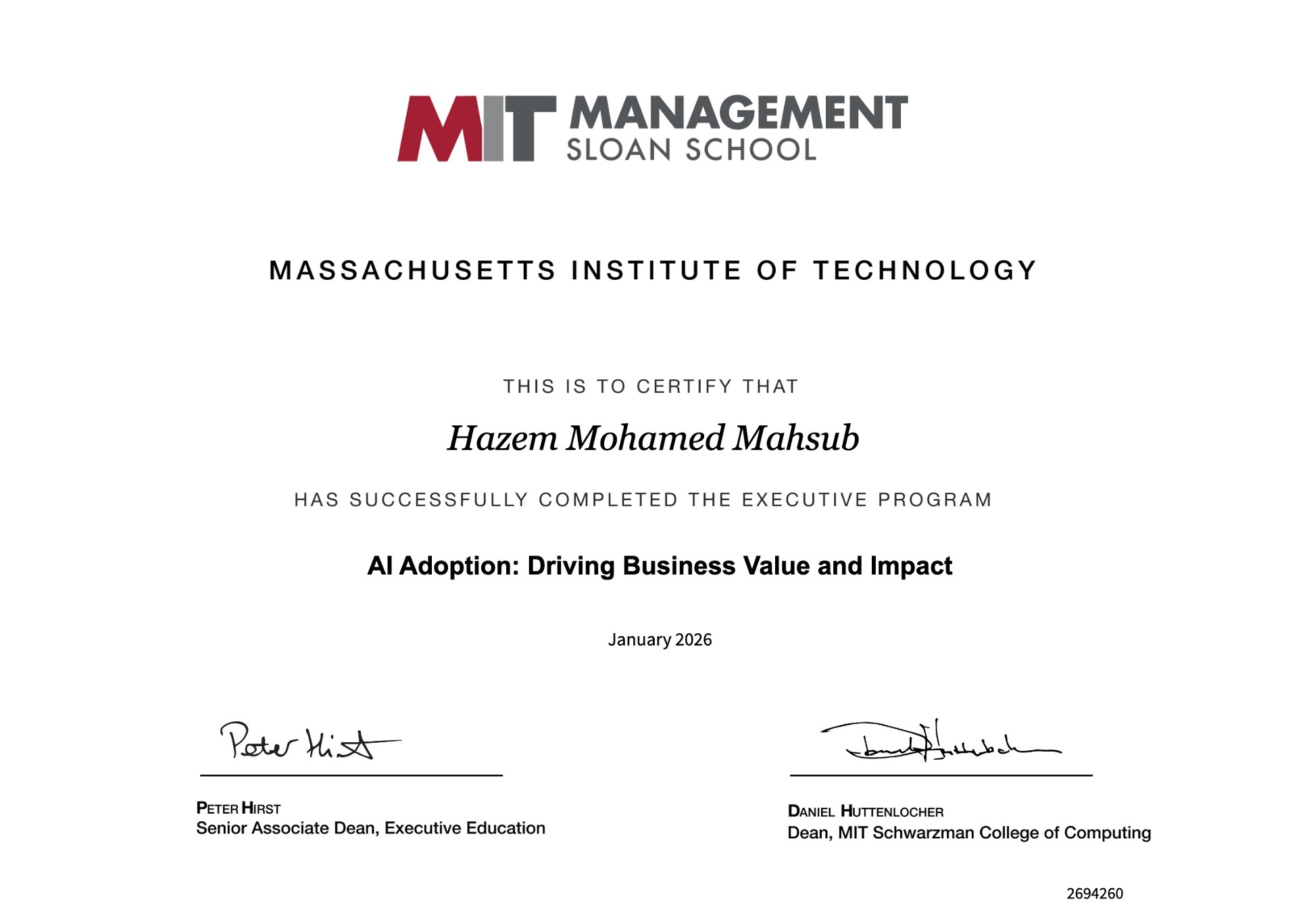 AI Adoption: Driving Business Value and Impact